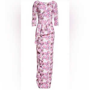 Chiara Boni La Petite Robe Gangshyi Sje Floral Dress Size 6/42 with flaws